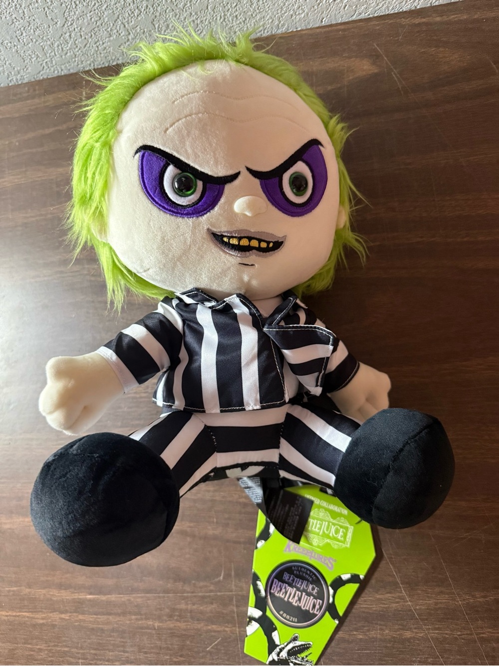 New Killstar x Beetlejuice Plush Toy Collab Kreeptures Large Stuffed Plush